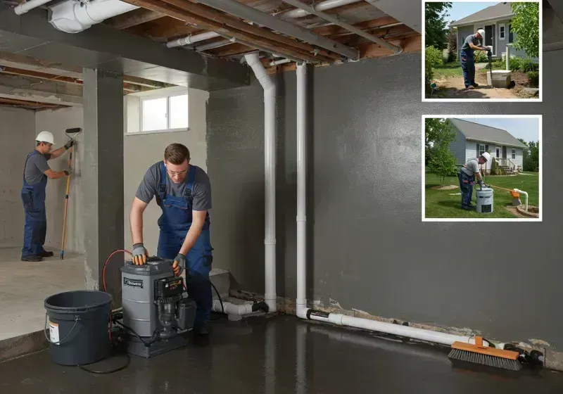 Basement Waterproofing and Flood Prevention process in Johnson County, IN